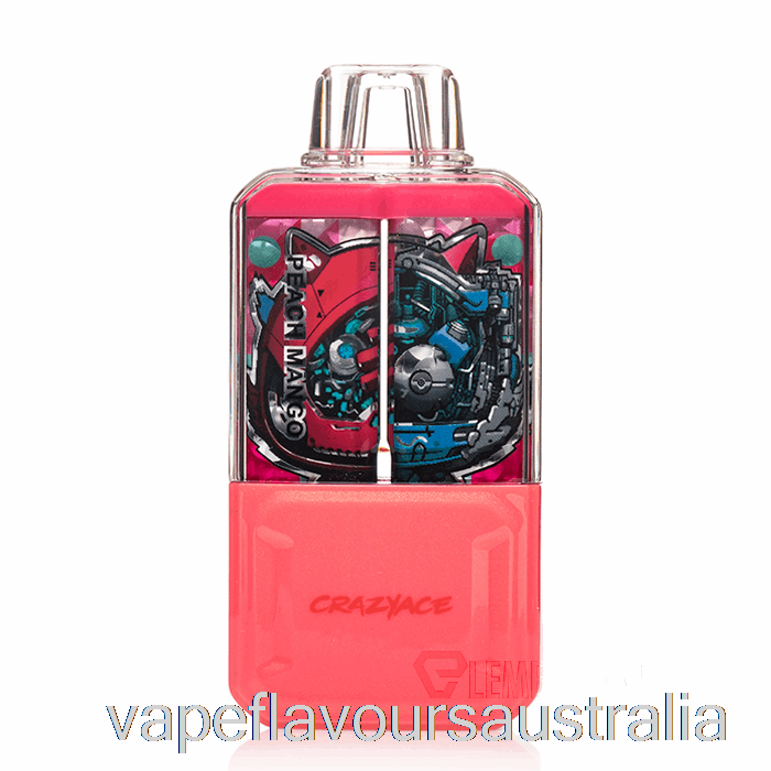 Vape Nicotine Australia CRAZYACE B15000 Disposable Peach Mango